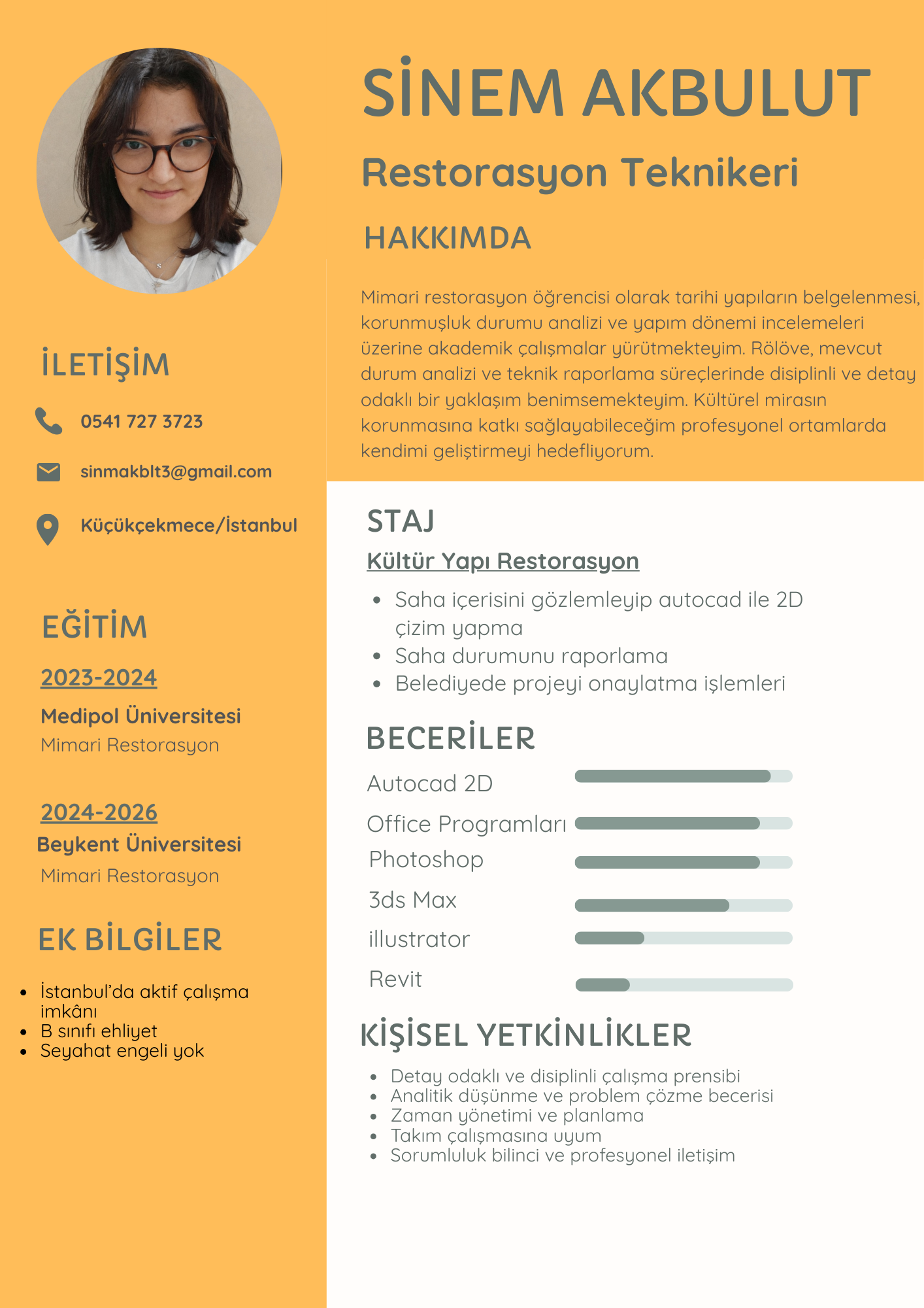 Sinem Akbulut CV